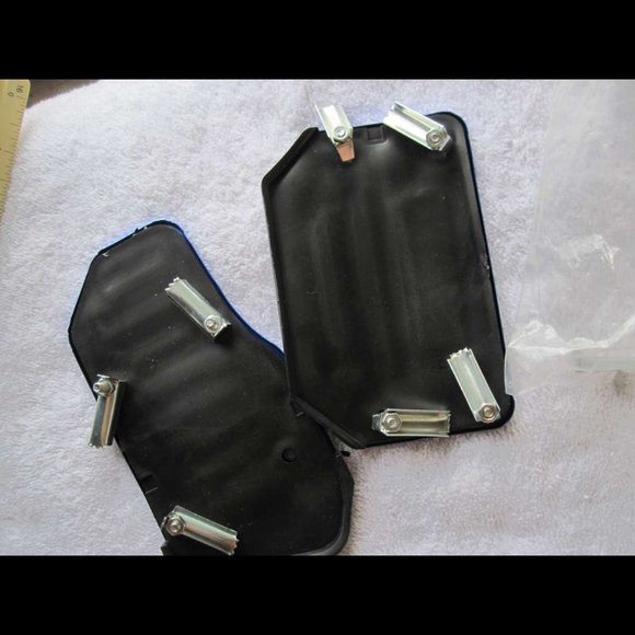 Aluminum Metal Blue Attachable Upgrade Sports Pedals Gas Brake Non Slip Set Auto - Picture 4 of 10